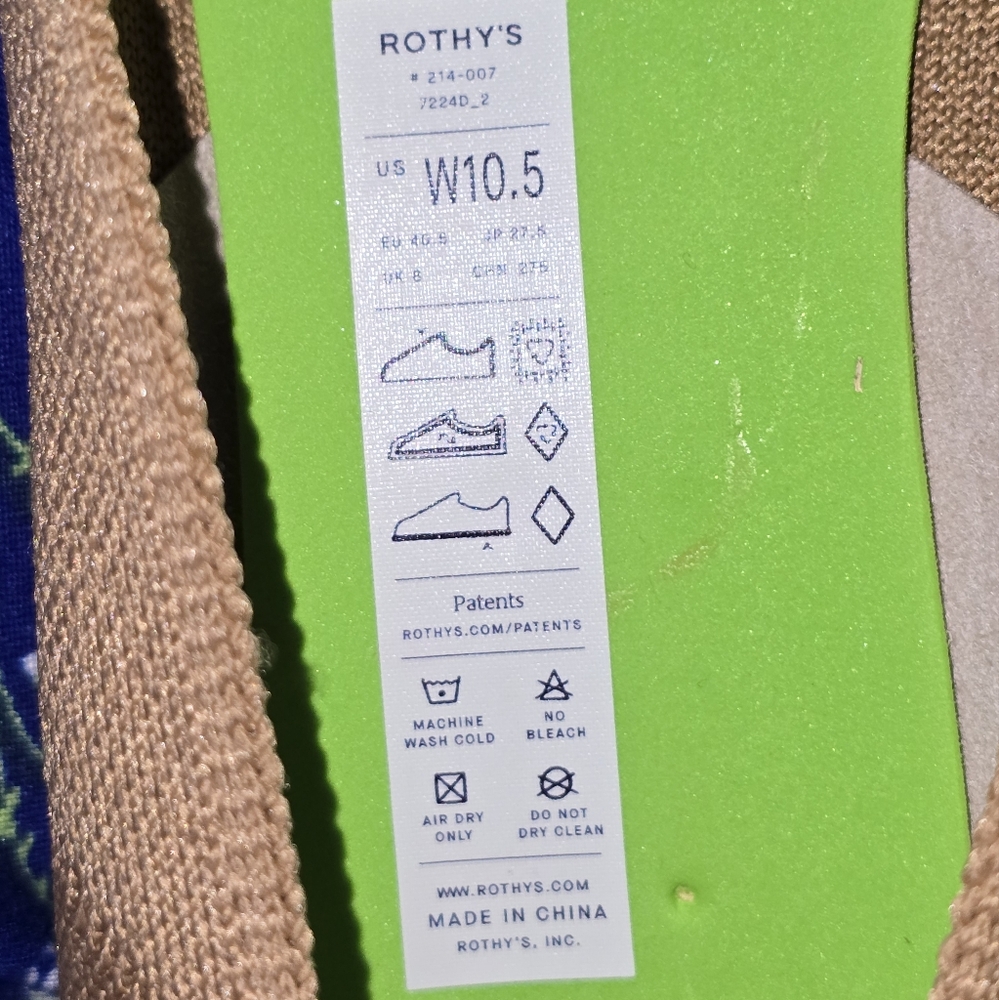 Rothy's The High Point Heels Beige Black Office Career Business New 9.5 - Picture 11 of 11